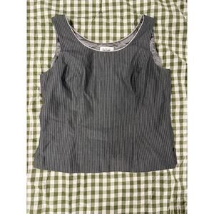 Vintage grey stripped blouse